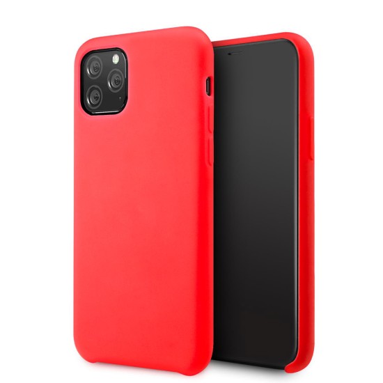 Vennus Silicone Lite Back Case priekš Xiaomi Redmi 9 - Sarkans - silikona aizmugures apvalks / bampers-vāciņš