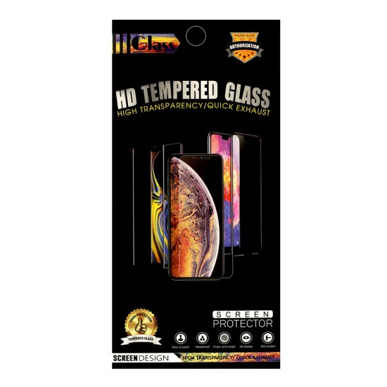 Hard 2.5D Tempered Glass screen protector priekš Samsung Galaxy A33 5G A336 - Ekrāna Aizsargstikls / Bruņota Stikla Aizsargplēve