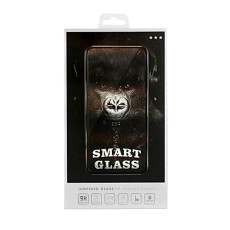 Smart Full Glue Tempered Glass screen protector priekš Samsung Galaxy A41 A415 - Melns - Ekrāna Aizsargstikls / Bruņota Stikla Aizsargplēve