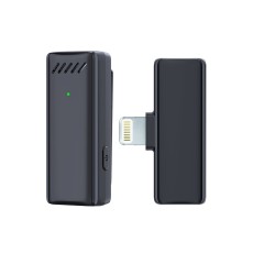 Bezvadu atloka mikrofons telefoniem un planšetdatoriem ar Lightning savienotāju - Type 1 - wireless lavalier microphone