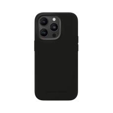 iDeal of Sweden Silicone SI23 Back Case priekš Apple iPhone 14 Pro - Black - silikona aizmugures apvalks / bampers-vāciņš