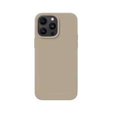iDeal of Sweden Silicone SI23 Back Case priekš Apple iPhone 14 Pro Max - Beige - silikona aizmugures apvalks / bampers-vāciņš