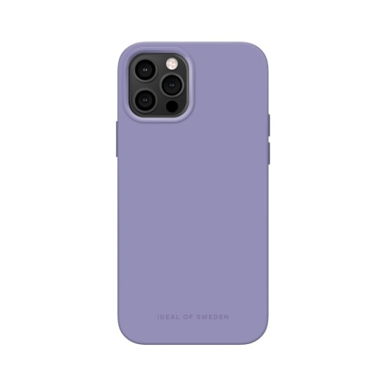 iDeal of Sweden Silicone SI23 Back Case priekš Apple iPhone 12 / 12 Pro - Purple - silikona aizmugures apvalks / bampers-vāciņš