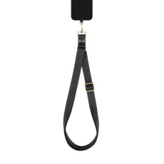 iDeal of Sweden SI23 Phone Webbing Strap - Black - kakla / pleca siksniņa