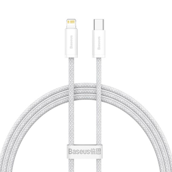 Baseus 1M Dynamic PD 20W USB to Type-C cable - Белый - Apple iPhone / iPad дата кабель / провод для зарядки