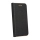 Luna Book Gold Case priekš Samsung Galaxy A51 A515 - Melns - sāniski atverams maciņš ar magnētu un stendu