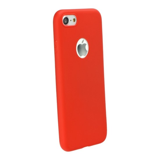 Forcell Soft Back Case priekš Xiaomi Redmi 12C - Sarkans - matēts silikona apvalks / bampers-vāciņš