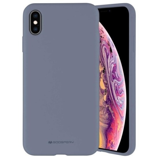 Mercury Silicone Case (Microfiber Soft Touch) priekš Apple iPhone 7 / 8 / SE2 (2020) / SE3 (2022) - Ceriņu - matēts silikona aizmugures apvalks (bampers vāciņš)