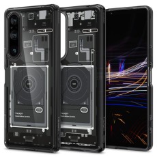 Spigen Ultra Hybrid Back Case priekš Sony Xperia 10 V - Zero One - triecienizturīgs silikona-plastikāta aizmugures apvalks / bampers-vāciņš