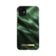 iDeal of Sweden Fashion AW19 Back Case priekš Apple iPhone 11 - Emerald Satin - plastikāta aizmugures apvalks ar iebūvētu metālisku plāksni / bampers-vāciņš