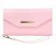 iDeal of Sweden Mayfair Clutch priekš Apple iPhone 11 Pro - Pink - mākslīgās ādas grāmatveida maks rokassomas veidā ar siksniņu