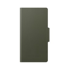 iDeal of Sweden Atelier AW21 Wallet Case priekš Apple iPhone 11 Pro - Intense Khaki - mākslīgās ādas sāniski atverams maciņš ar bamperu uz magnēta