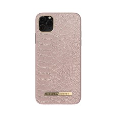 iDeal of Sweden Atelier AW20 Back Case priekš Apple iPhone 11 Pro Max - Rose Snake - mākslīgās ādas aizmugures apvalks ar iebūvētu metālisku plāksni / bampers-vāciņš