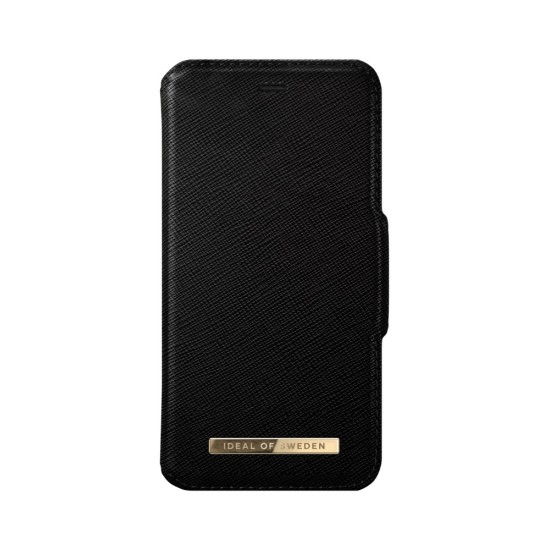 iDeal of Sweden Fashion Wallet Case priekš Apple iPhone 11 Pro Max - Black - mākslīgās ādas sāniski atverams maciņš ar bamperu uz magnēta