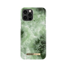 iDeal of Sweden Fashion AW20 Back Case priekš Apple iPhone 12 Pro Max - Crystal Green Sky - plastikāta aizmugures apvalks ar iebūvētu metālisku plāksni / bampers-vāciņš