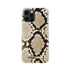 iDeal of Sweden Fashion AW20 Back Case priekš Apple iPhone 12 Pro Max - Sahara Snake - plastikāta aizmugures apvalks ar iebūvētu metālisku plāksni / bampers-vāciņš