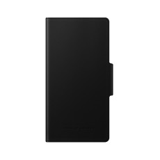 iDeal of Sweden Atelier AW21 Wallet Case priekš Apple iPhone 12 / 12 Pro - Intense Black - mākslīgās ādas sāniski atverams maciņš ar bamperu uz magnēta