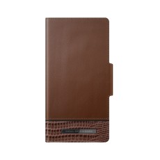 iDeal of Sweden Unity SS21 Wallet Case priekš Apple iPhone 12 / 12 Pro - Wild Cedar Snake - mākslīgās ādas sāniski atverams maciņš ar bamperu uz magnēta