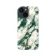 iDeal of Sweden Fashion MR21 Back Case priekš Apple iPhone 13 mini - Calacatta Emerald Marble - plastikāta aizmugures apvalks ar iebūvētu metālisku plāksni / bampers-vāciņš