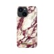 iDeal of Sweden Fashion MR21 Back Case priekš Apple iPhone 13 mini - Calacatta Ruby Marble - plastikāta aizmugures apvalks ar iebūvētu metālisku plāksni / bampers-vāciņš