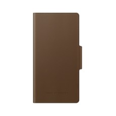 iDeal of Sweden Atelier AW21 Wallet Case priekš Apple iPhone 13 Pro - Intense Brown - mākslīgās ādas sāniski atverams maciņš ar bamperu uz magnēta