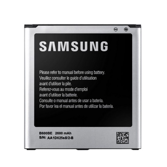 Samsung Galaxy S4 i9500 / i9505 / i9295 / i9150 Li-on 2600mAh EB-B600BE / EB-B600BC - Oriģināls - telefona akumulators, baterijas telefoniem (cell phone battery)