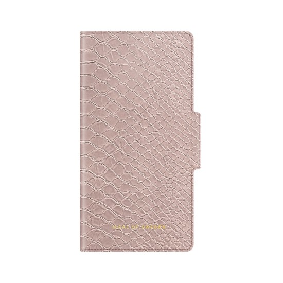 iDeal of Sweden Atelier AW20 Wallet Case priekš Apple iPhone 14 Pro - Lotus Snake - mākslīgās ādas sāniski atverams maciņš ar bamperu uz magnēta