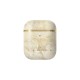 iDeal of Sweden Fashion Case priekš Apple Airpods - Sandstorm Marble - plastikāta apvalks bezvadu austiņu lādēšanas ierīcei