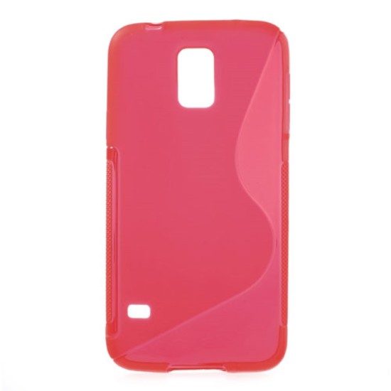 Telone Back S-Case Nokia Lumia 520 / 525 - Sarkans - silikona apvalks (bampers, vāciņš, slim TPU silicone case cover, bumper)