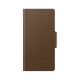 iDeal of Sweden Atelier AW21 Wallet Case priekš Samsung Galaxy S21 G991 - Intense Brown - mākslīgās ādas sāniski atverams maciņš ar bamperu uz magnēta