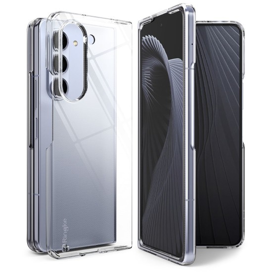 Ringke Slim Case (Upper Cover / Lower Cover) priekš Samsung Galaxy Fold5 5G - Caurspīdīgs - plastikas aizmugures apvalks / vāciņš
