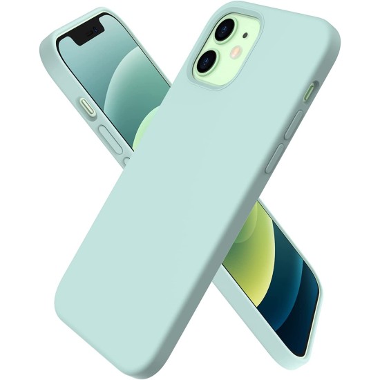 Liquid Silicone Back Case priekš Xiaomi Redmi Note 12 4G - Gaiši Zaļš - silikona aizmugures apvalks / bampers-vāciņš