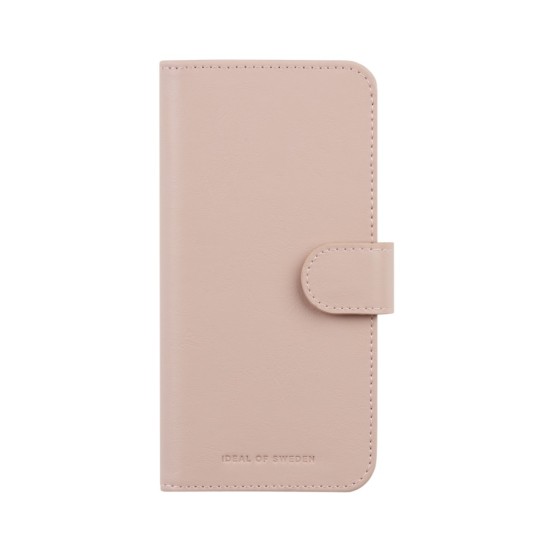 iDeal of Sweden Magnet Wallet+ Case priekš Samsung Galaxy S23 5G S911 - Pink - mākslīgās ādas sāniski atverams maciņš ar bamperu uz magnēta