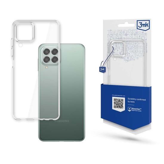 3MK Clear Case priekš Samsung Galaxy M33 5G M336 - Caurspīdīgs - silikona aizmugures apvalks / bampers-vāciņš