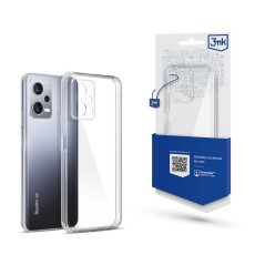 3MK Clear Case priekš Xiaomi Redmi Note 12 Pro+ 5G - Caurspīdīgs - silikona aizmugures apvalks / bampers-vāciņš