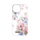 iDeal of Sweden Fashion AW23 Back Case priekš Apple iPhone 15 - Floral Romance - plastikāta aizmugures apvalks ar iebūvētu metālisku plāksni / bampers-vāciņš