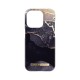 iDeal of Sweden Fashion AW23 Back Case priekš Apple iPhone 15 Pro - Golden Twilight Marble - plastikāta aizmugures apvalks ar iebūvētu metālisku plāksni / bampers-vāciņš