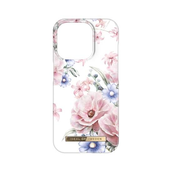 iDeal of Sweden Fashion AW23 Back Case priekš Apple iPhone 15 Pro - Floral Romance - plastikāta aizmugures apvalks ar iebūvētu metālisku plāksni / bampers-vāciņš