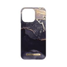 iDeal of Sweden Fashion AW23 Back Case priekš Apple iPhone 15 Pro Max - Golden Twilight Marble - plastikāta aizmugures apvalks ar iebūvētu metālisku plāksni / bampers-vāciņš