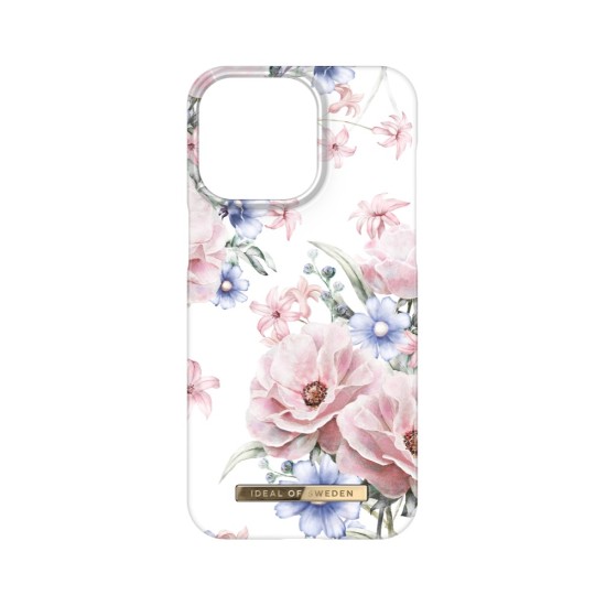 iDeal of Sweden Fashion AW23 Back Case priekš Apple iPhone 15 Pro Max - Floral Romance - plastikāta aizmugures apvalks ar iebūvētu metālisku plāksni / bampers-vāciņš