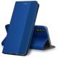 Sensitive Book Case priekš Samsung Galaxy A14 4G A145 / A14 5G A146 - Zils - sāniski atverams maciņš ar stendu / grāmatveida maks