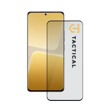 Tactical 5D Edge Glue Tempered Glass screen protector priekš Xiaomi 13 Pro - Melns - Ekrāna Aizsargstikls / Bruņota Stikla Aizsargplēve