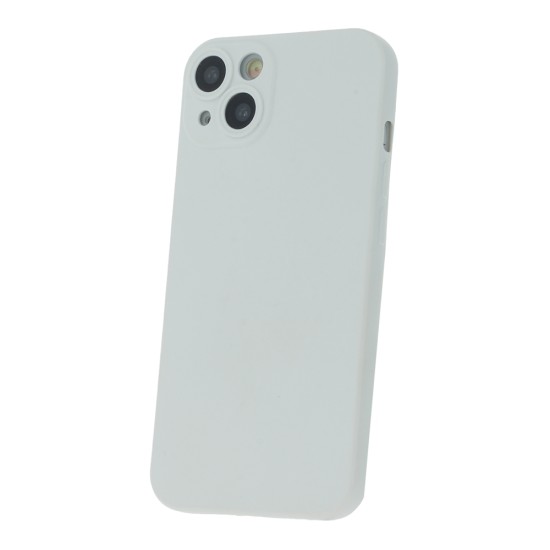 Matt TPU Back Case priekš Apple iPhone 14 Pro - Balts - matēts silikona aizmugures apvalks / bampers-vāciņš