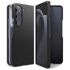 Ringke Slim Case (Upper Cover / Lower Cover) priekš Samsung Galaxy Fold5 5G - Melns - plastikas aizmugures apvalks / vāciņš