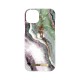 iDeal of Sweden Fashion AG22 Back Case priekš Apple iPhone 15 Plus - Northern Lights - plastikāta aizmugures apvalks ar iebūvētu metālisku plāksni / bampers-vāciņš