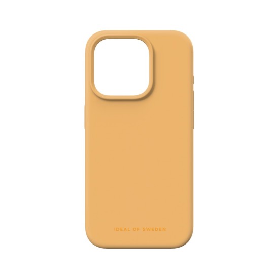 iDeal of Sweden Silicone SI23 Back Case priekš Apple iPhone 15 Pro - Apricot - silikona aizmugures apvalks / bampers-vāciņš