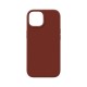 iDeal of Sweden Silicone Back Case priekš Apple iPhone 15 - Dark Amber - silikona aizmugures apvalks / bampers-vāciņš