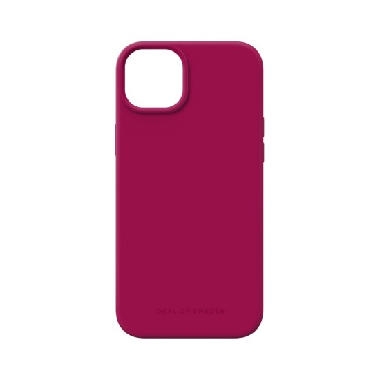 iDeal of Sweden Silicone Back Case priekš Apple iPhone 15 Plus - Magenta - silikona aizmugures apvalks / bampers-vāciņš
