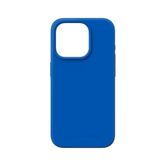 iDeal of Sweden Silicone Back Case priekš Apple iPhone 15 Pro - Cobalt Blue - silikona aizmugures apvalks / bampers-vāciņš