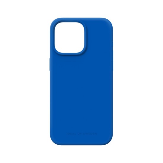 iDeal of Sweden Silicone Back Case priekš Apple iPhone 15 Pro Max - Cobalt Blue - silikona aizmugures apvalks / bampers-vāciņš